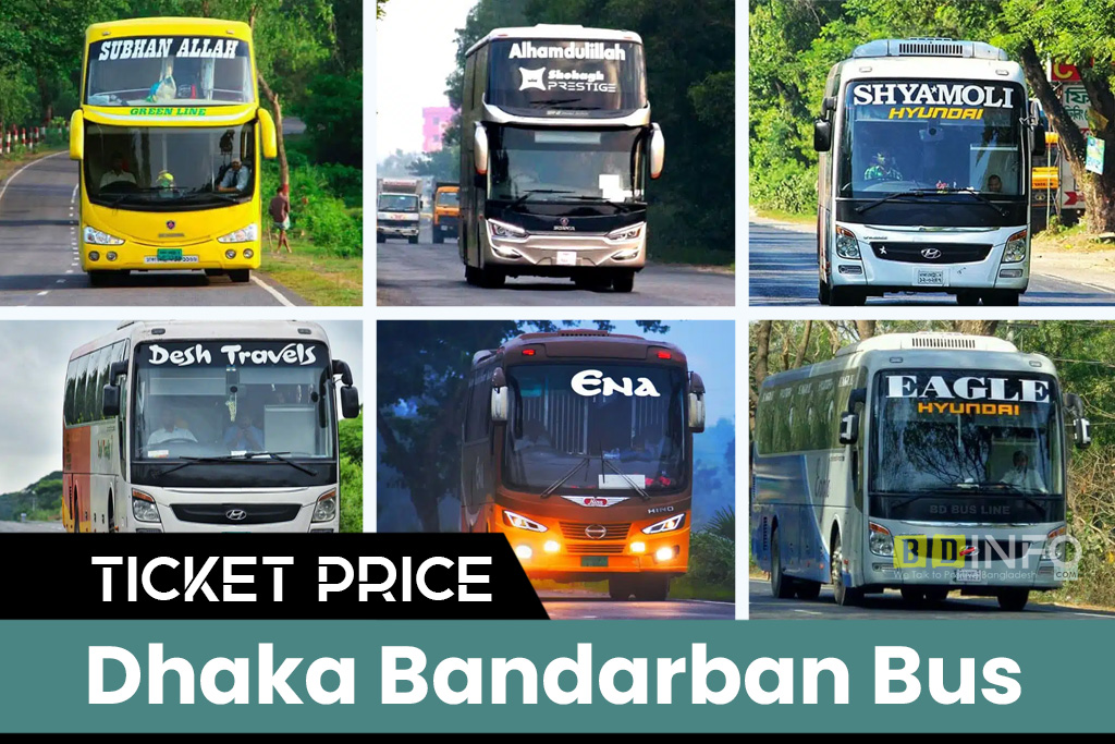 Dhaka To Bandarban Bus Ticket Price
