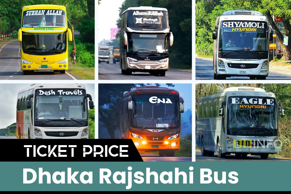Dhaka To Rajshahi Bus Ticket Price