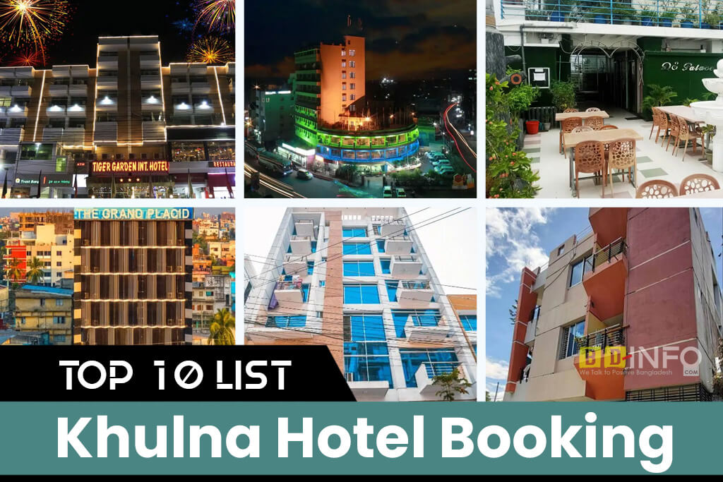 Khulna Hotel List With Booking Number