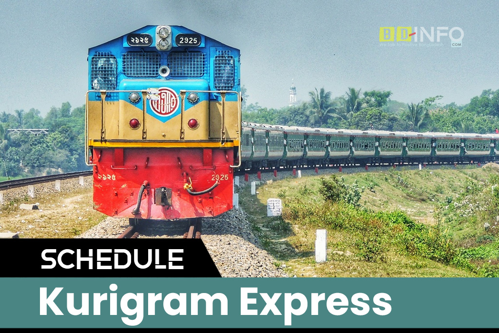 kurigram express train schedule